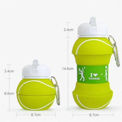 Fun Foldable Sports Ball Bottle
