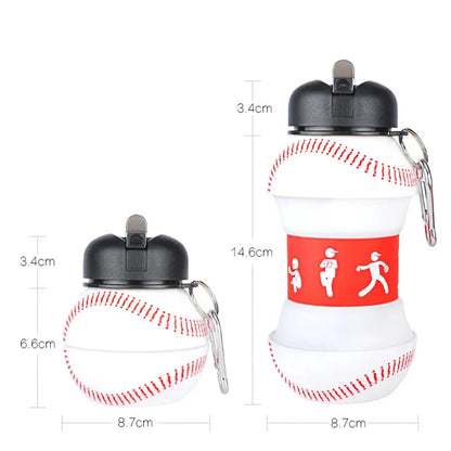 Fun Foldable Sports Ball Bottle
