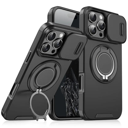 Armor Magnetic Bracket Case for Apple iPhone