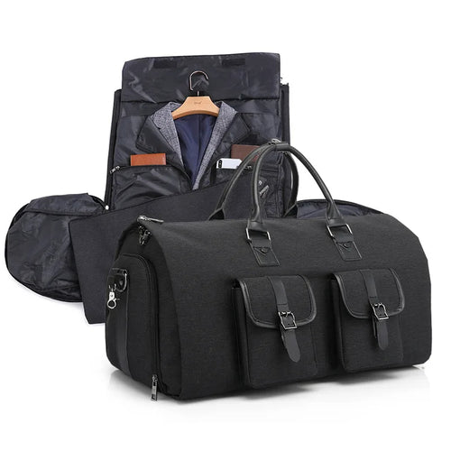 Multifunctional Travel Duffel Bag |  2-in-1 Garment & Carry-On Solution