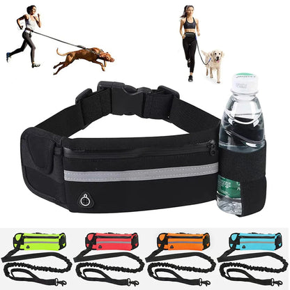 Hands-Free Dog Leash for Jogging, Hiking & Night Walks
