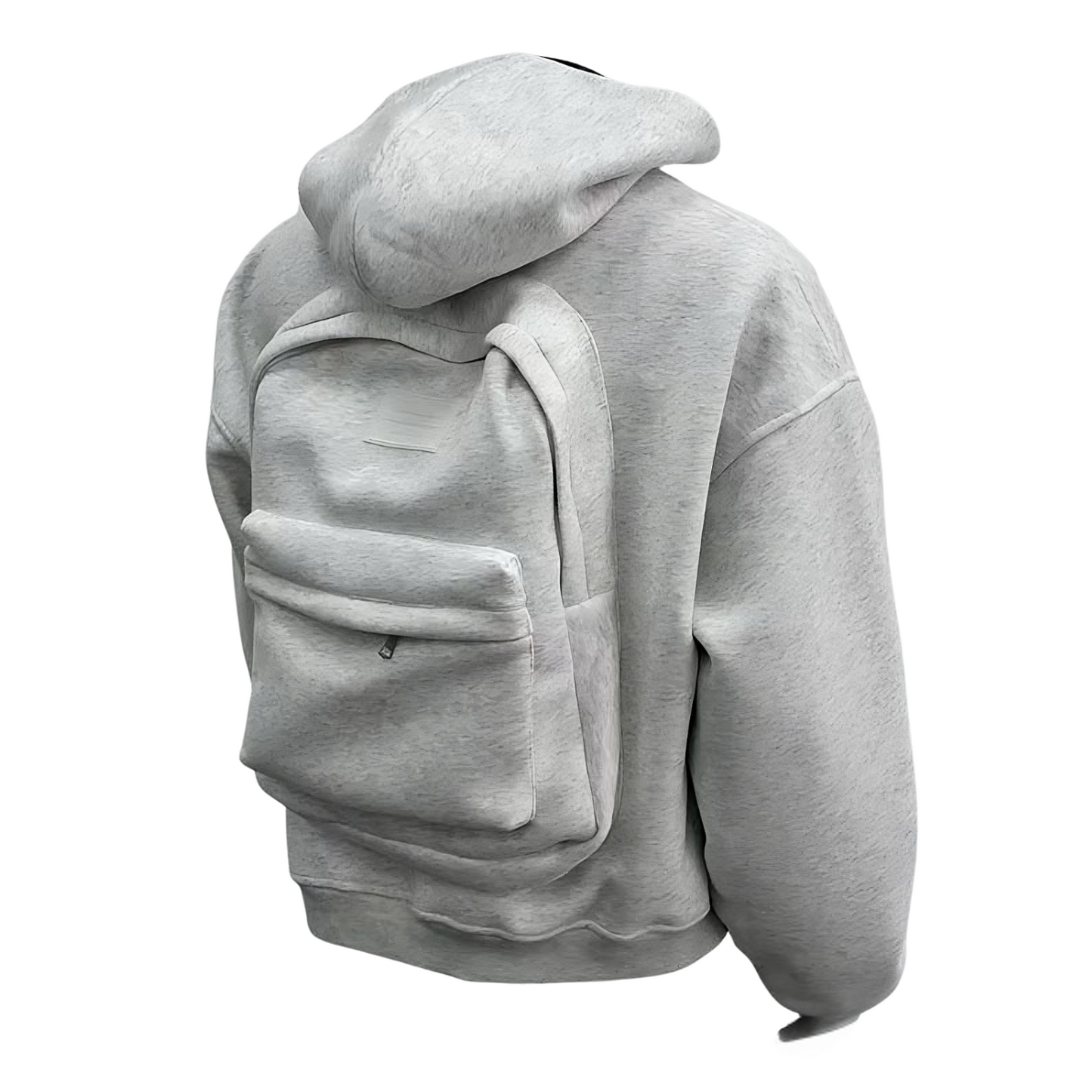Hoodie with Integrated Backpack | Travel Smarter, Move Freer