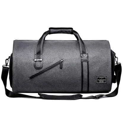 Multifunctional Travel Duffel Bag |  2-in-1 Garment & Carry-On Solution
