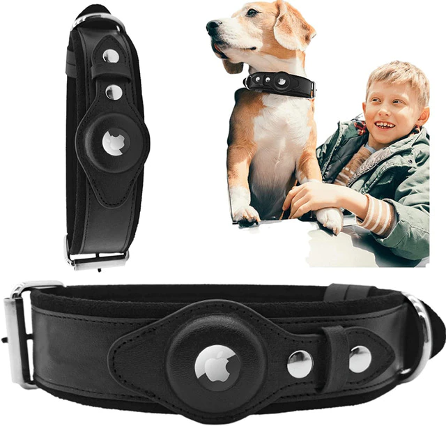 Apple AirTag Dog Collar | Keep Your Dog Safe with Real-Time Tracking and Style