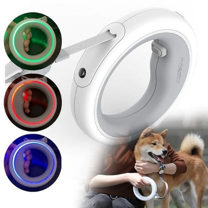 Illuminated Hands-Free Dog Leash | Safe, Durable & Convenient Night Walks
