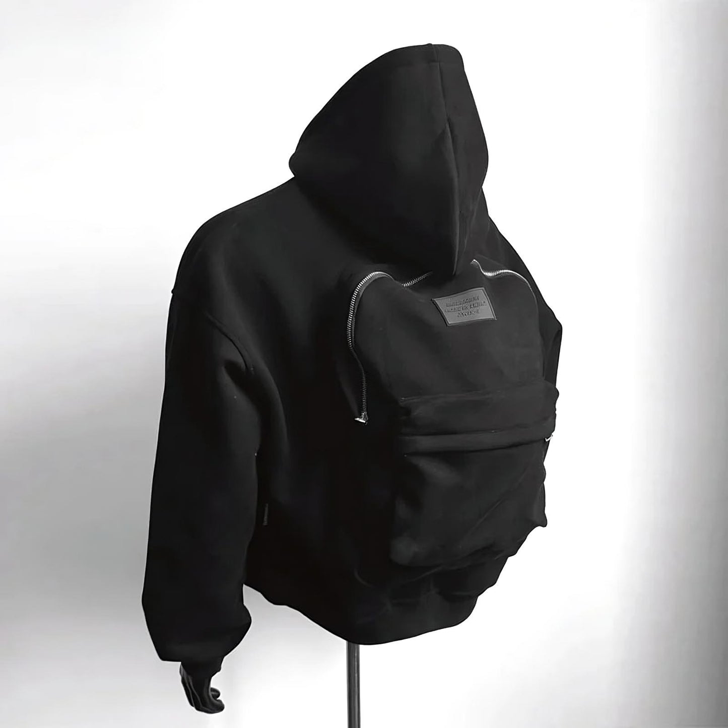 Hoodie with Integrated Backpack | Travel Smarter, Move Freer