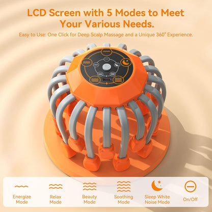 Head Massager for Migraine Relief | Natural, Stress-Relieving Comfort