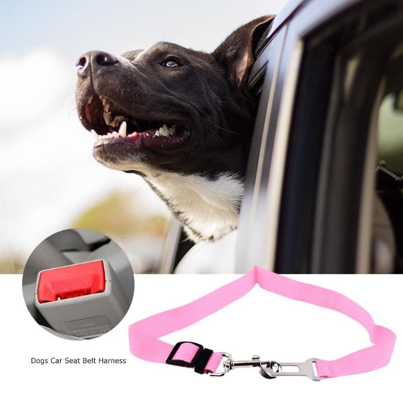 Pet Car Seat Belt Adjustable Harness | Secure, Comfortable Car Travel for Dogs