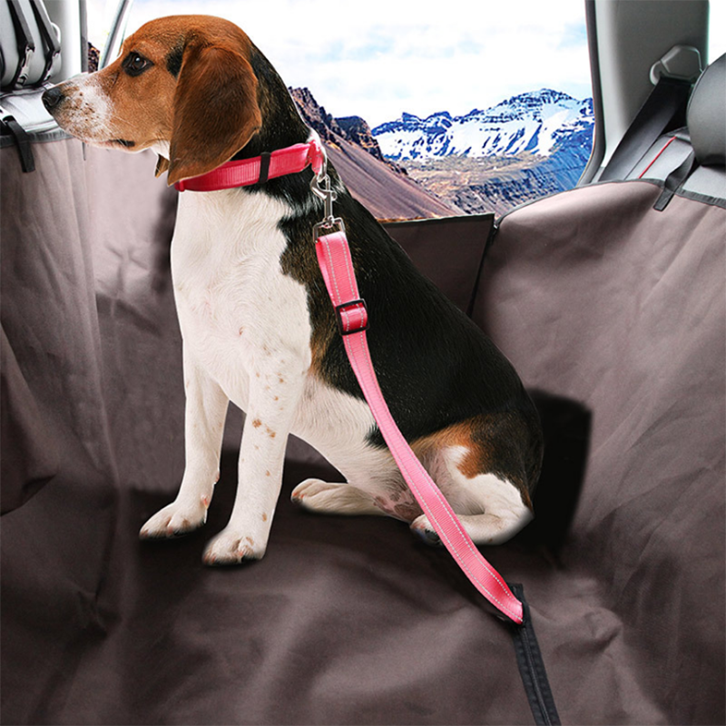 Pet Car Seat Belt Adjustable Harness | Secure, Comfortable Car Travel for Dogs
