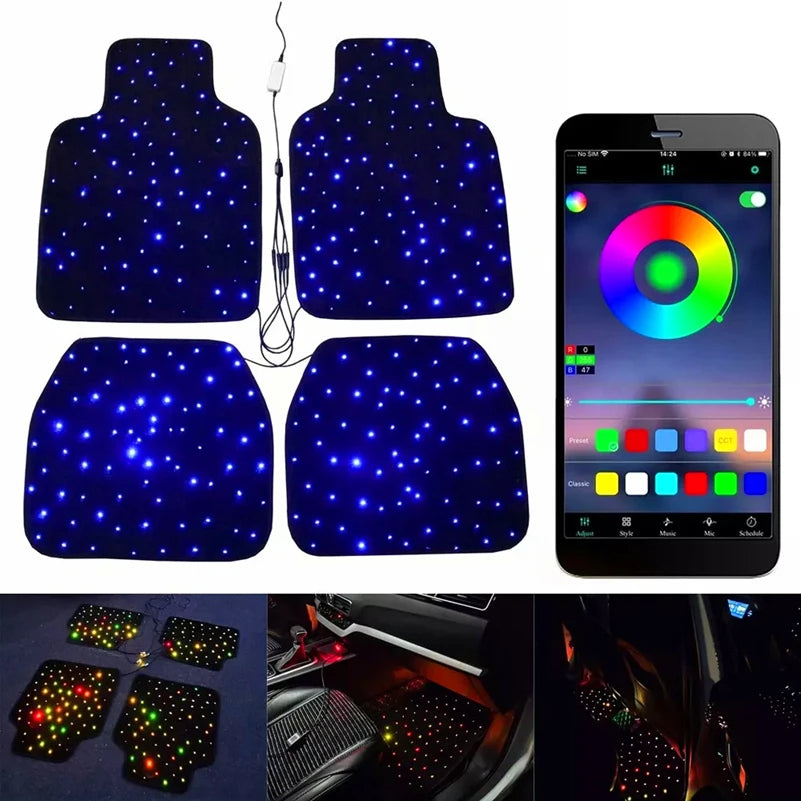 Starlight LED Car Mats
