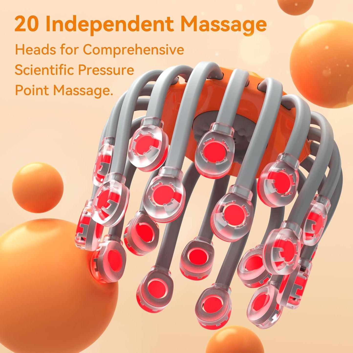 Head Massager for Migraine Relief | Natural, Stress-Relieving Comfort