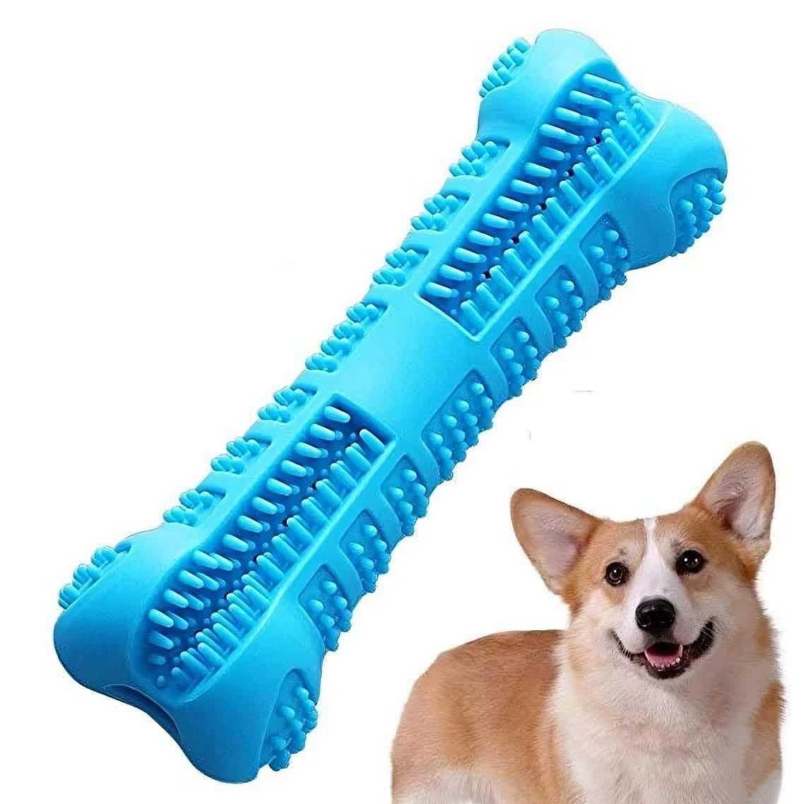 Toothbrush Dog Chew Toy | Fun Dental Care for Happier, Healthier Dogs