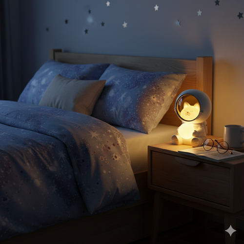 🌌 Space Guardian Night Light | Bring Home a Glow from the Stars