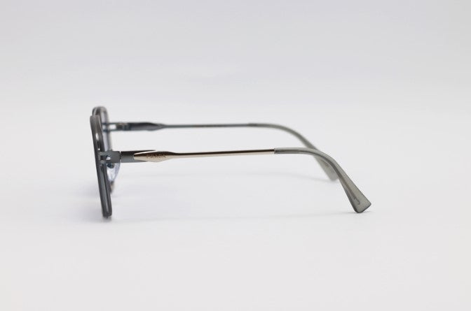 Vintage Grey Translucent Blue Gradient Sunglasses